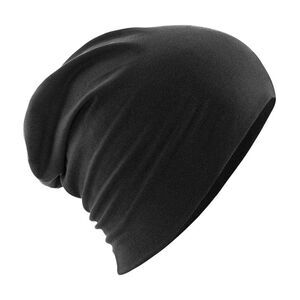 Beechfield Mens Hemsedal Slouch Beanie / Black